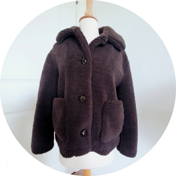 teddy bear jacket short